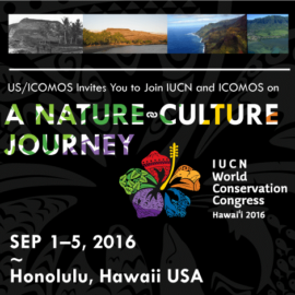 Nature and Culture at the IUCN World Conservation Congress in 2016