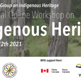 2021 International Online Workshop on Indigenous Heritage