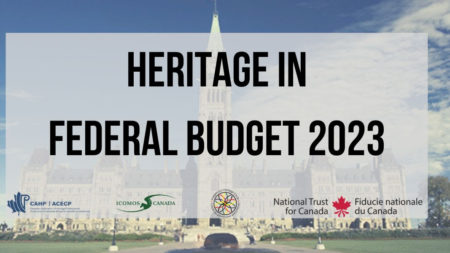 <strong>National Heritage Organizations Respond to Federal Budget 2023 </strong>