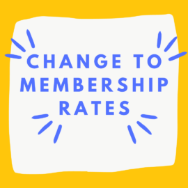 Change to Membership Rates – New Categories